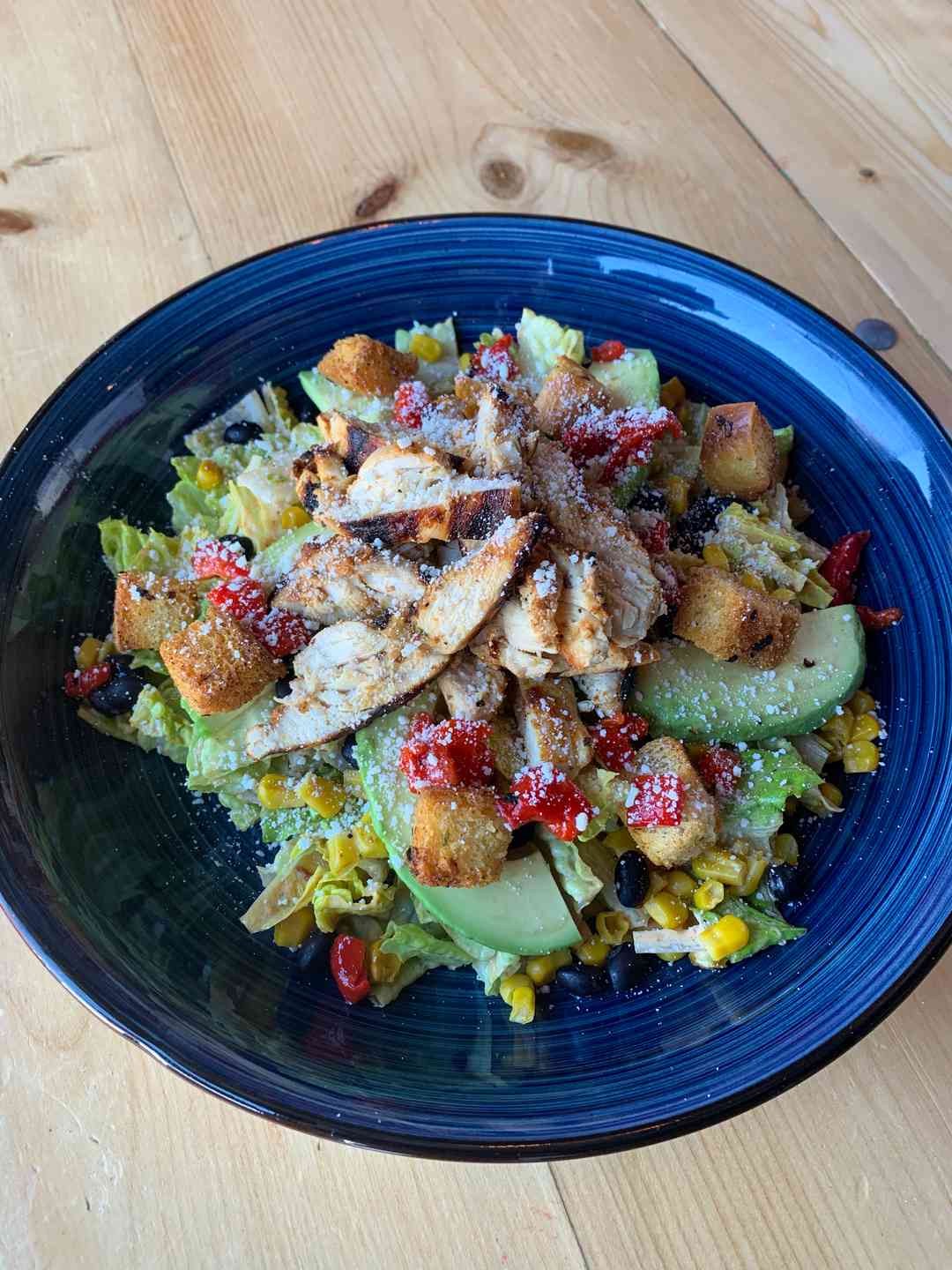 Spicy Caesar Salad