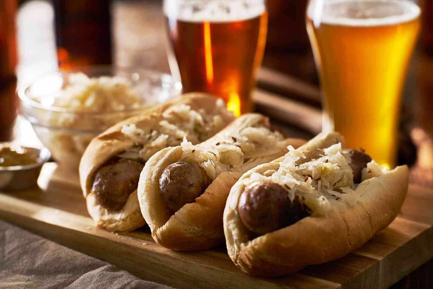 beer and burwust