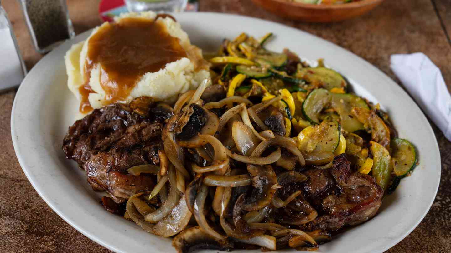 New York Strip Steak Dinner