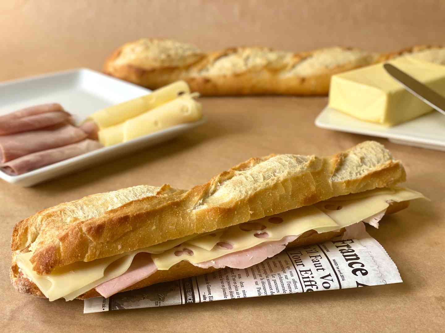 Le Jambon et Fromage