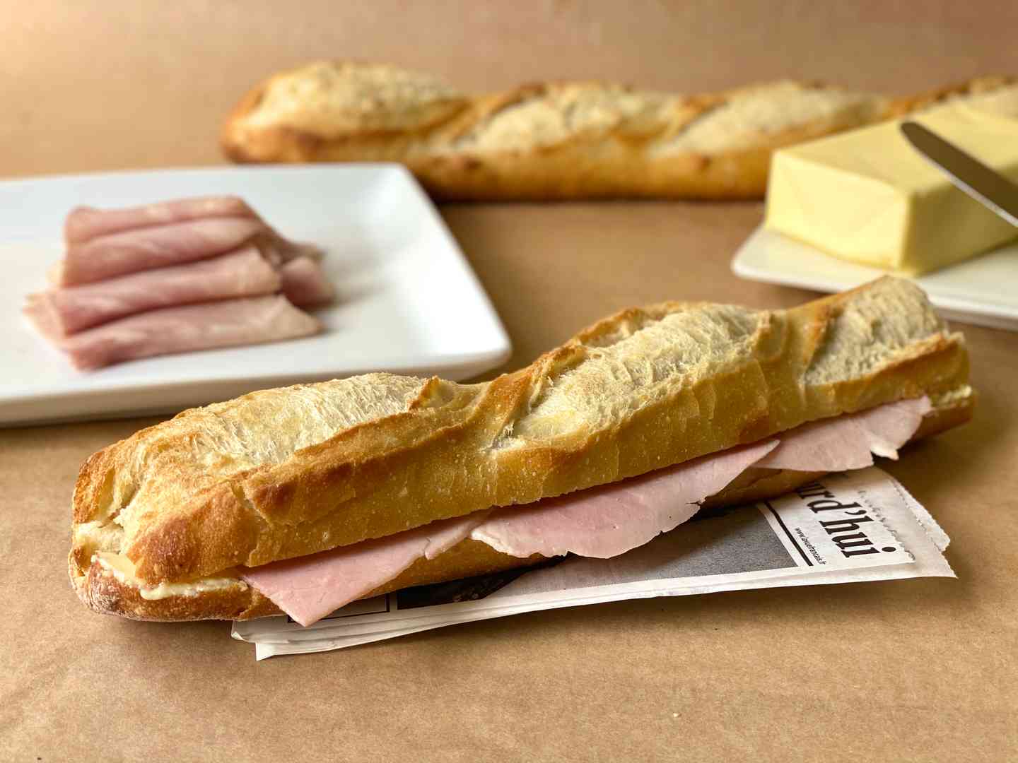 Le Jambon Beurre