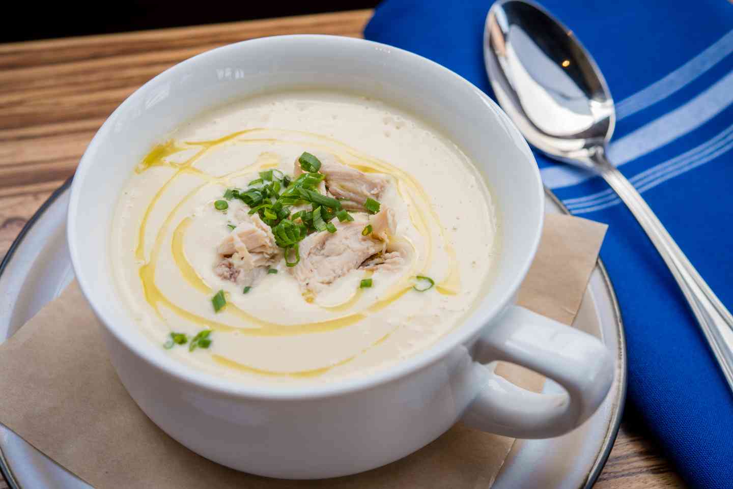 CREAMY ROTISSERIE CHICKEN POBLANO PEPPER SOUP