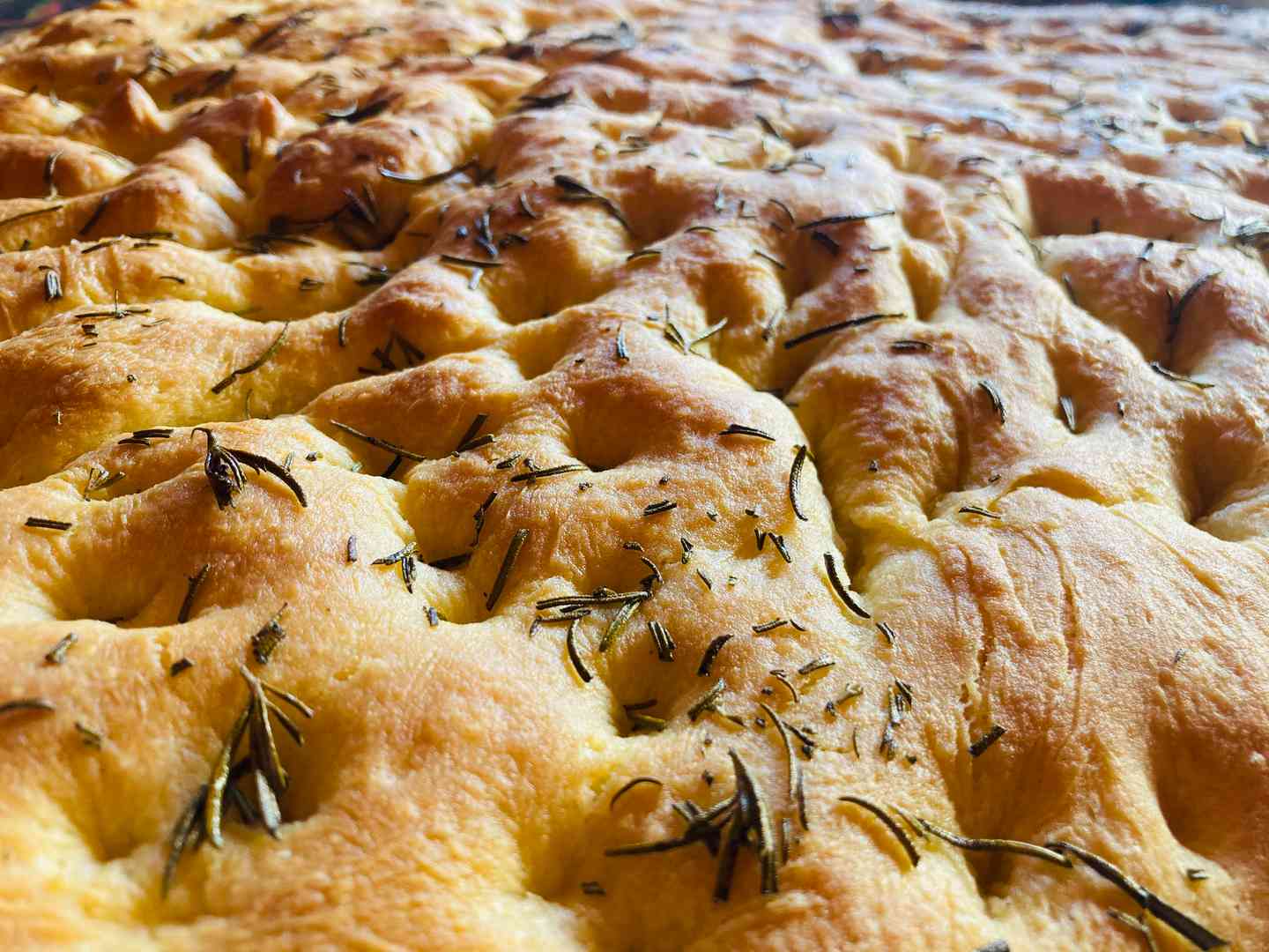 House Rosemary Focaccia with Roasted Garlic & San Juan Island Sea Salt