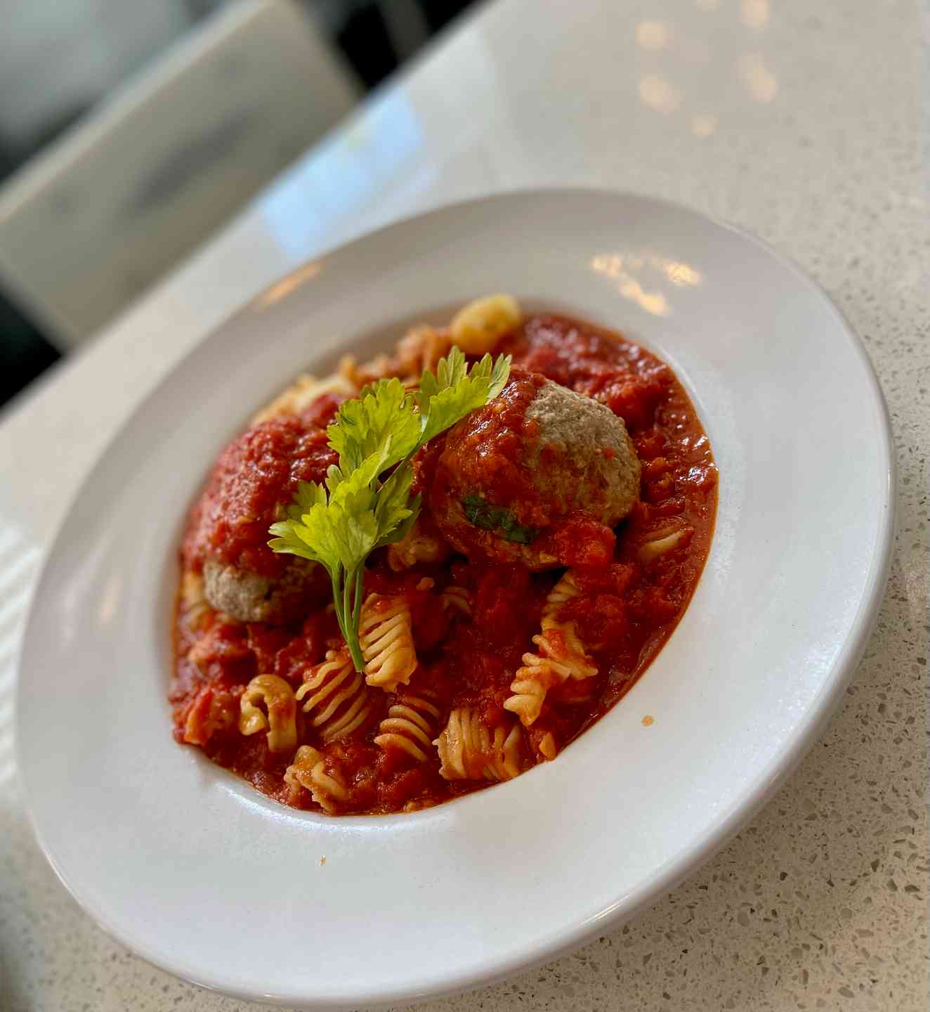 Pasta and Meatball