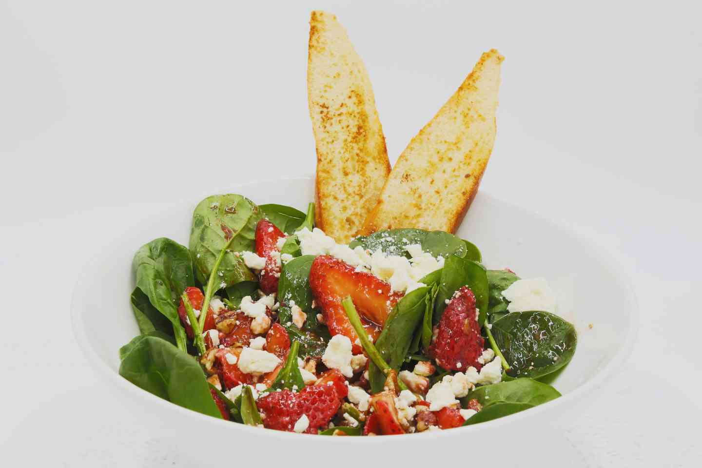 Strawberry Spinach Salad