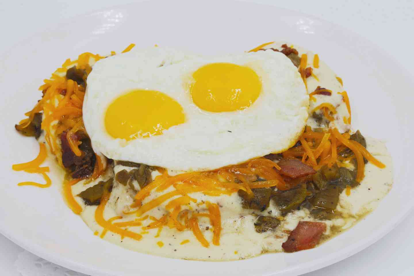 Bonito Smothered Biscuits & Gravy