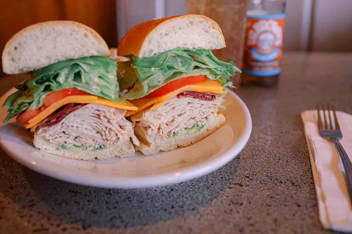 17. Turkey, avocado, bacon, cheddar