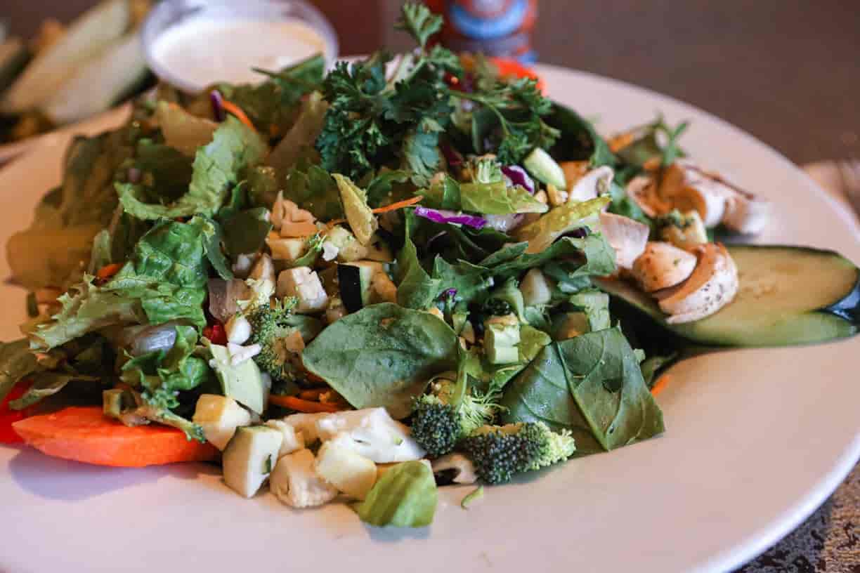 Fresh vegetable salad