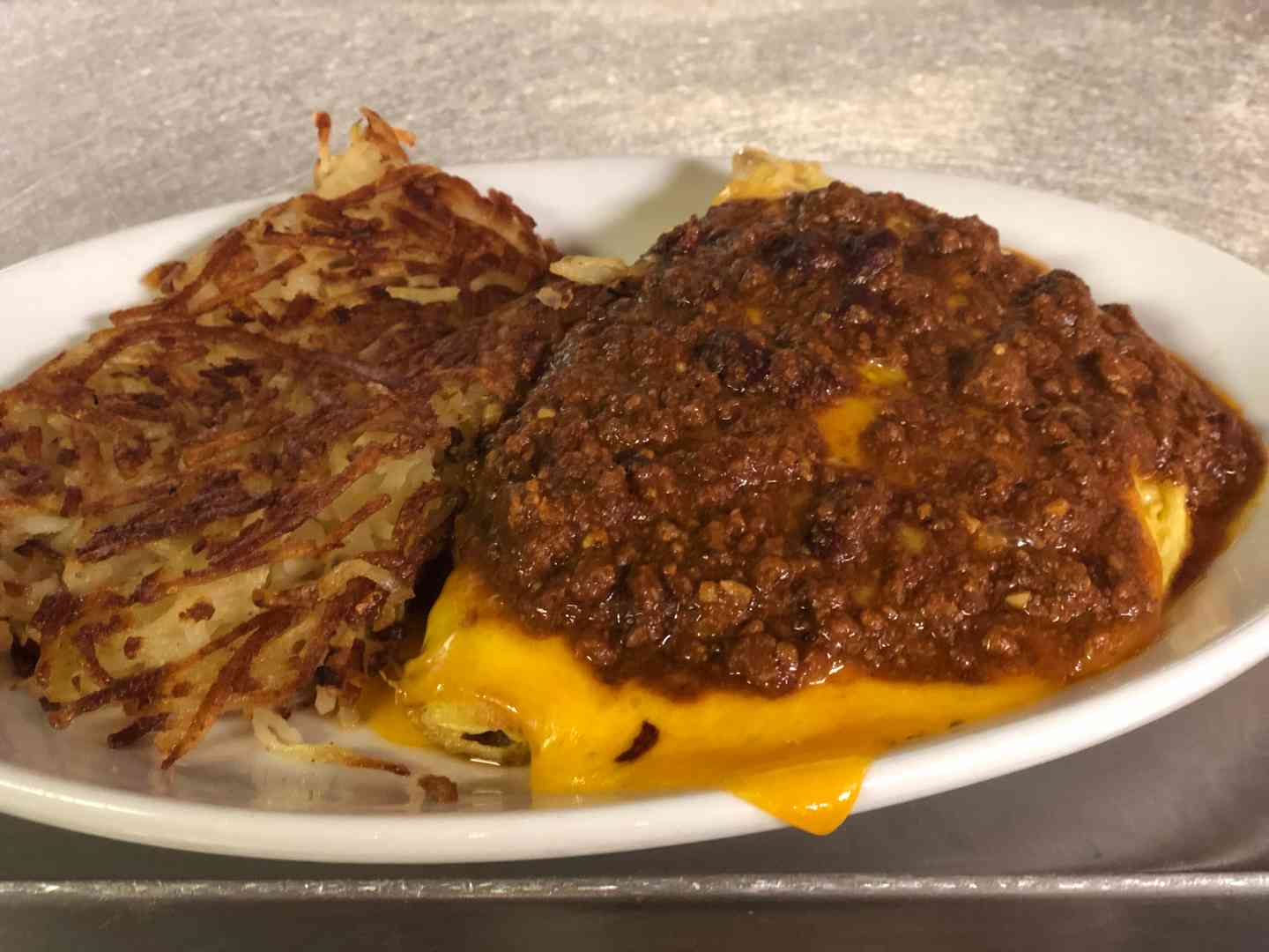 Chilli cheese omelette