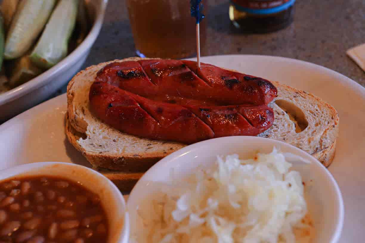 91. New York style knockwurst