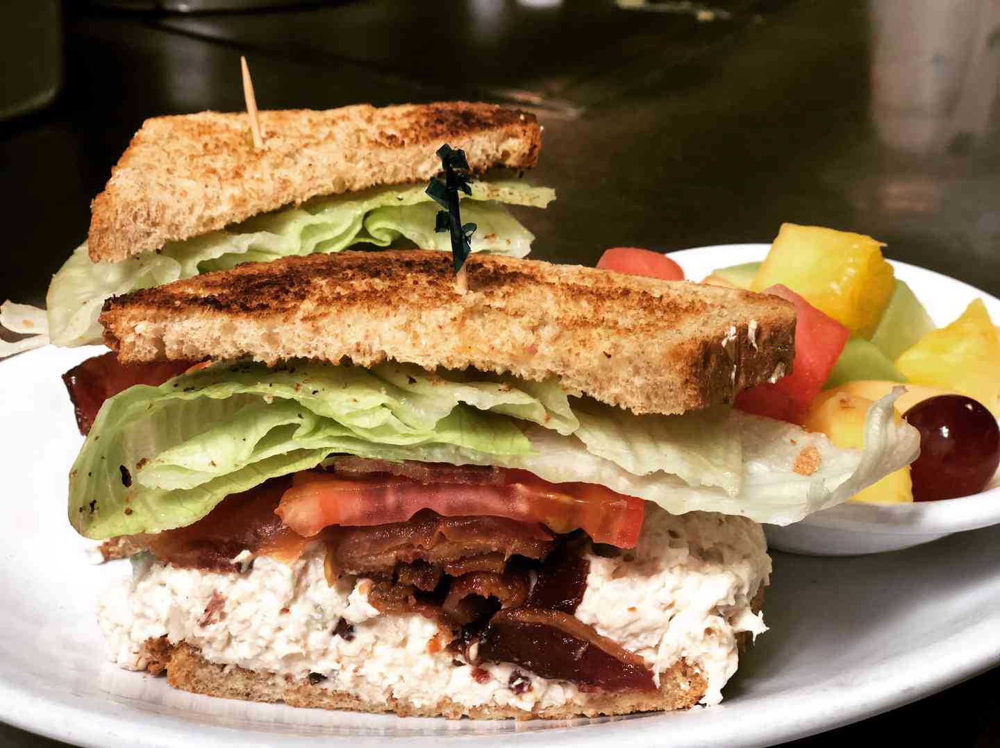 38. Chicken salad, bacon