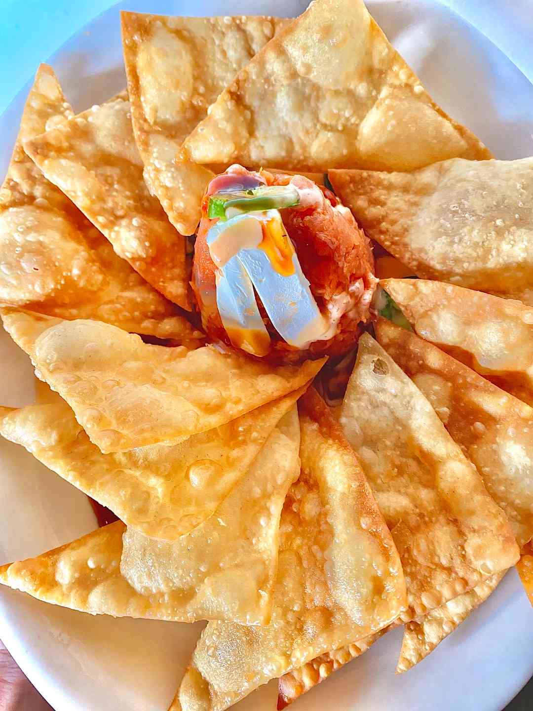 Spicy Tuna Chips