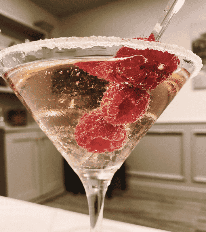 Liz's Raspberry Martini