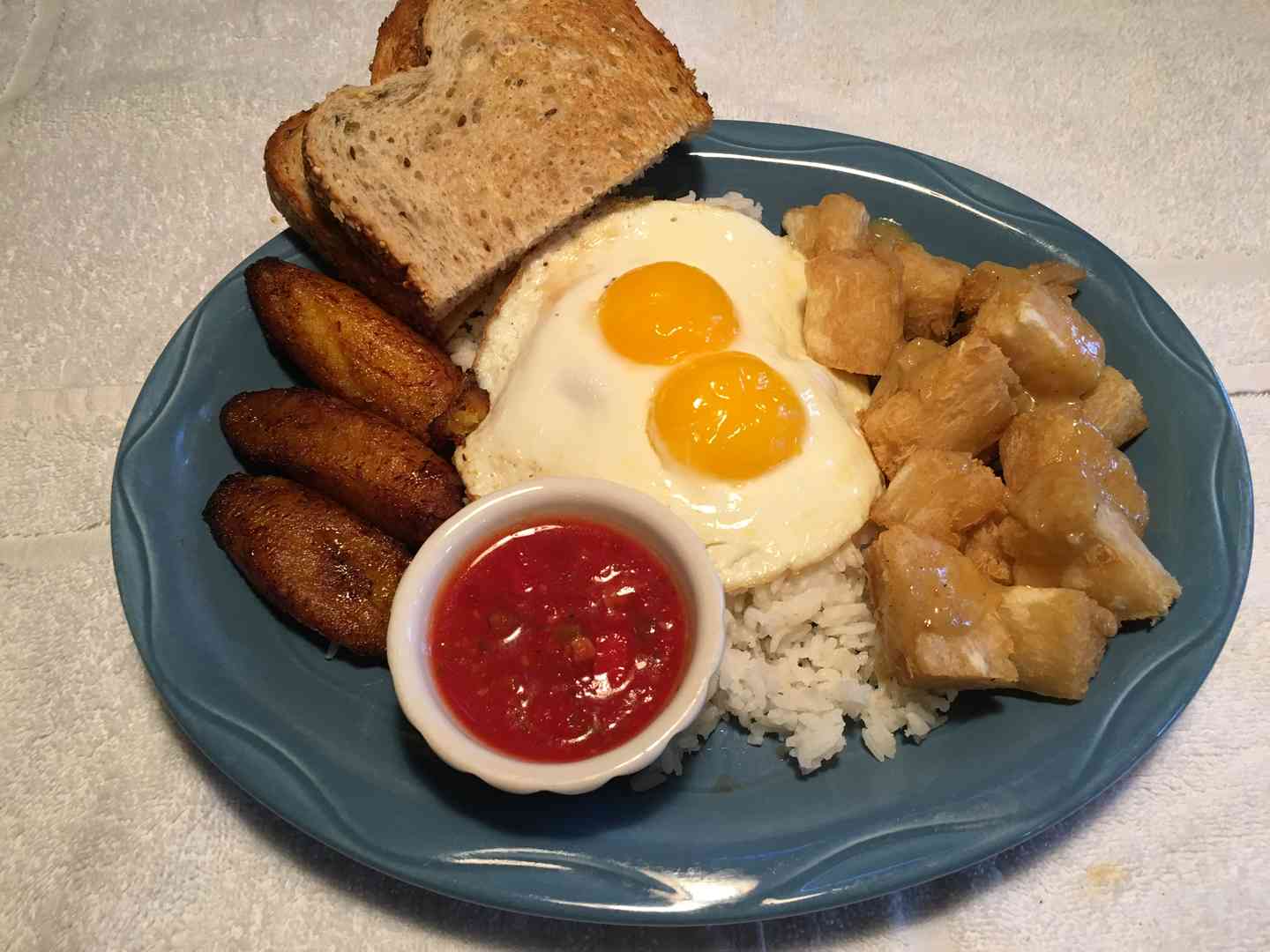 Arroz a la Cubana