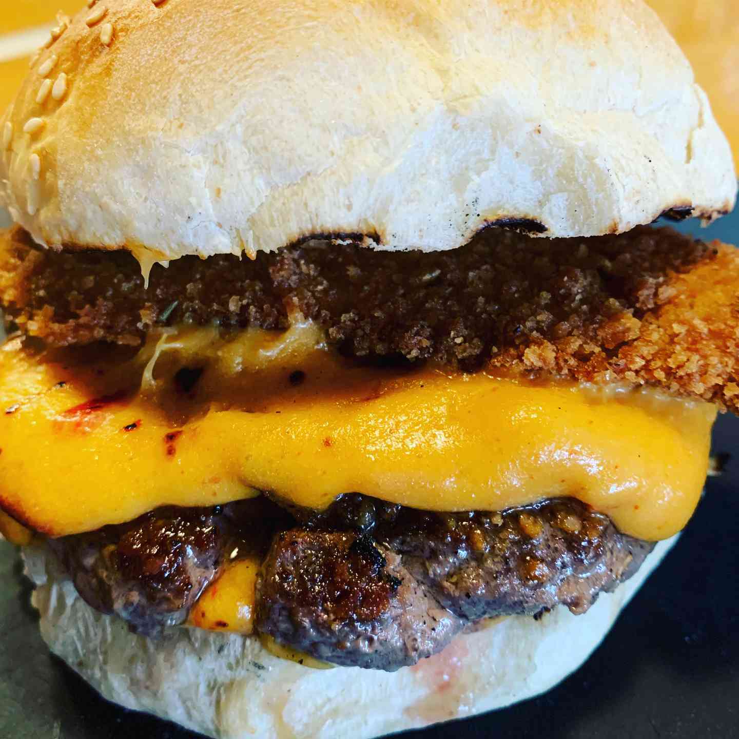 pimento cheese burger