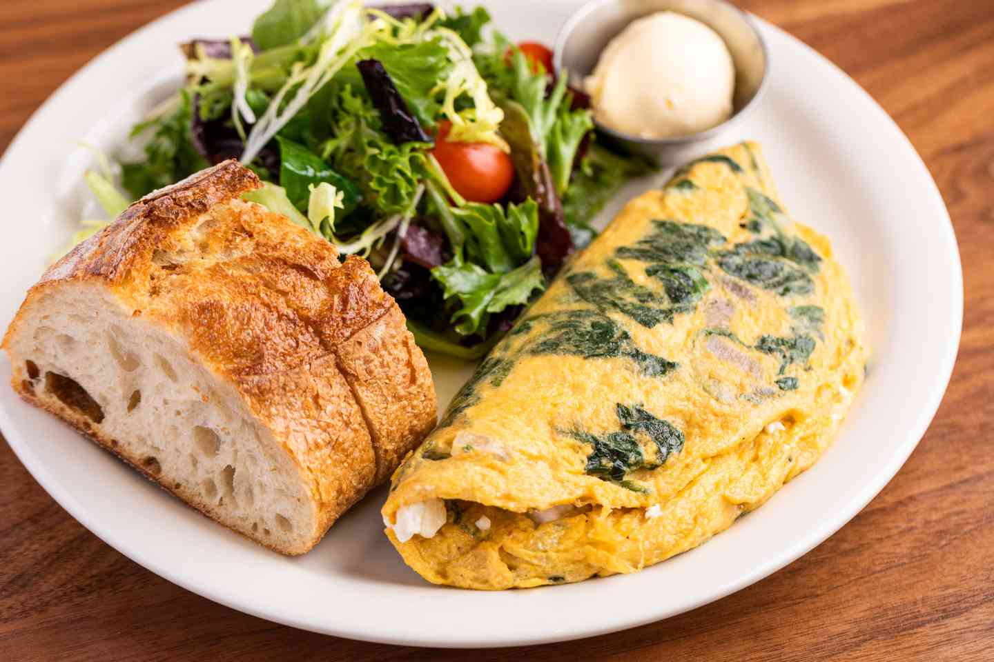The Spinach & Feta Omelet