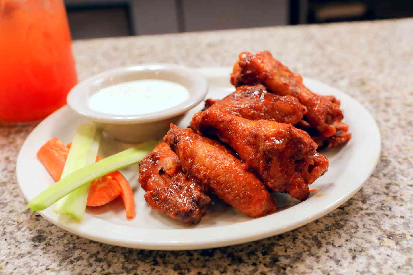Chicken Wings or Tenders Menu Farm's House Restaurant American