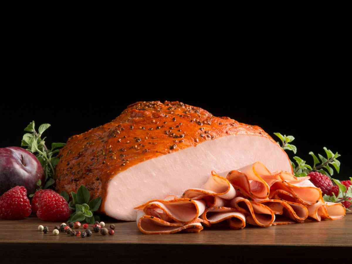 Cracked Pepper Mill Smoked Turkey Breast