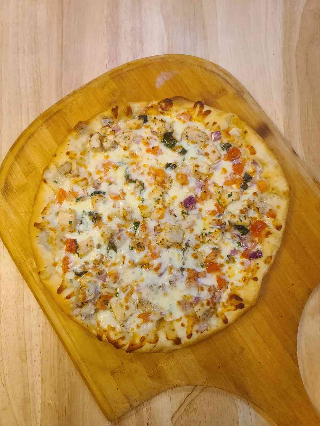 Chicken Bruschetta Pizza