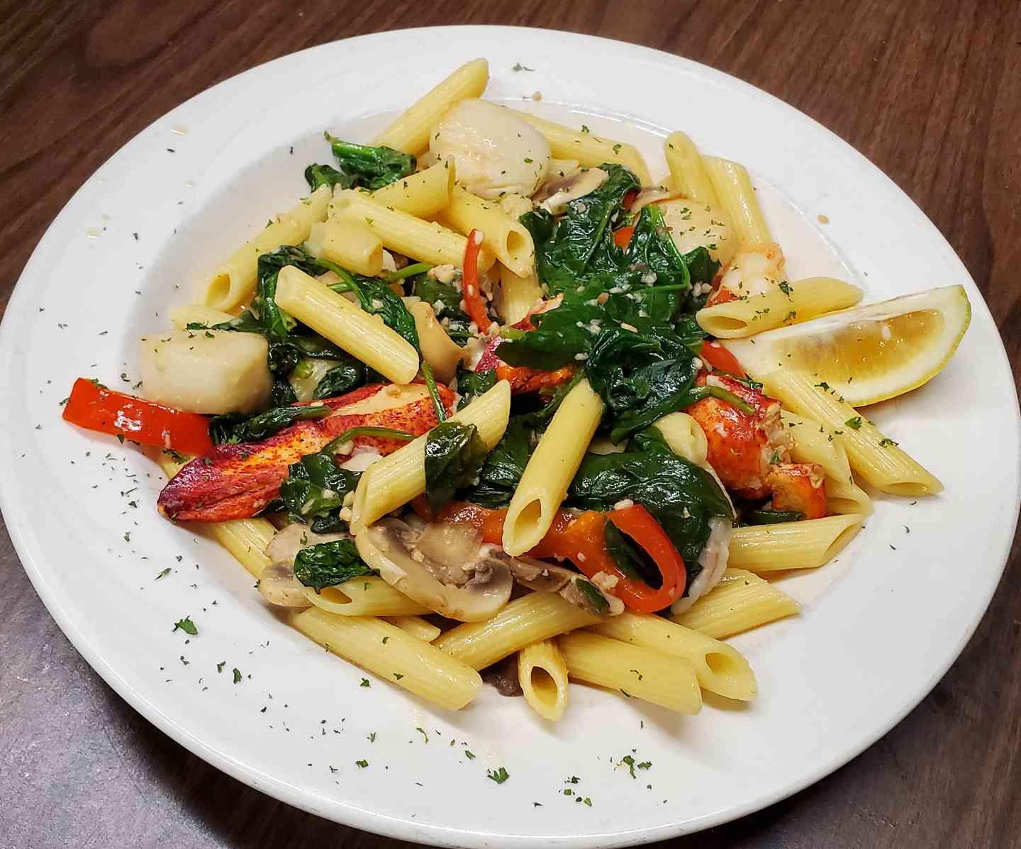 Seafood Florentine
