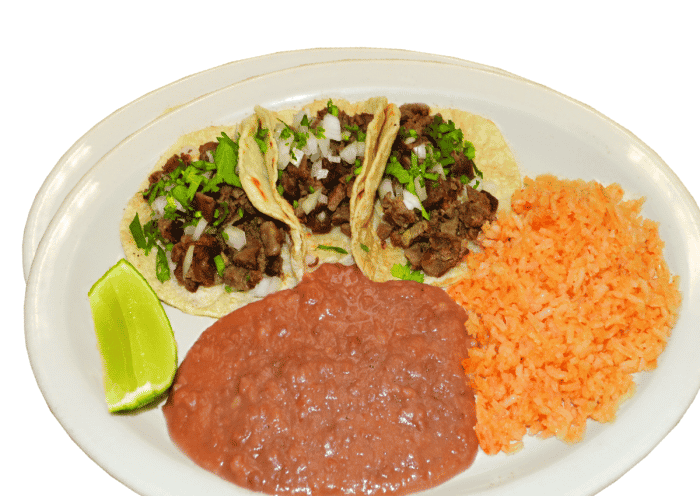 3 Taco Plate