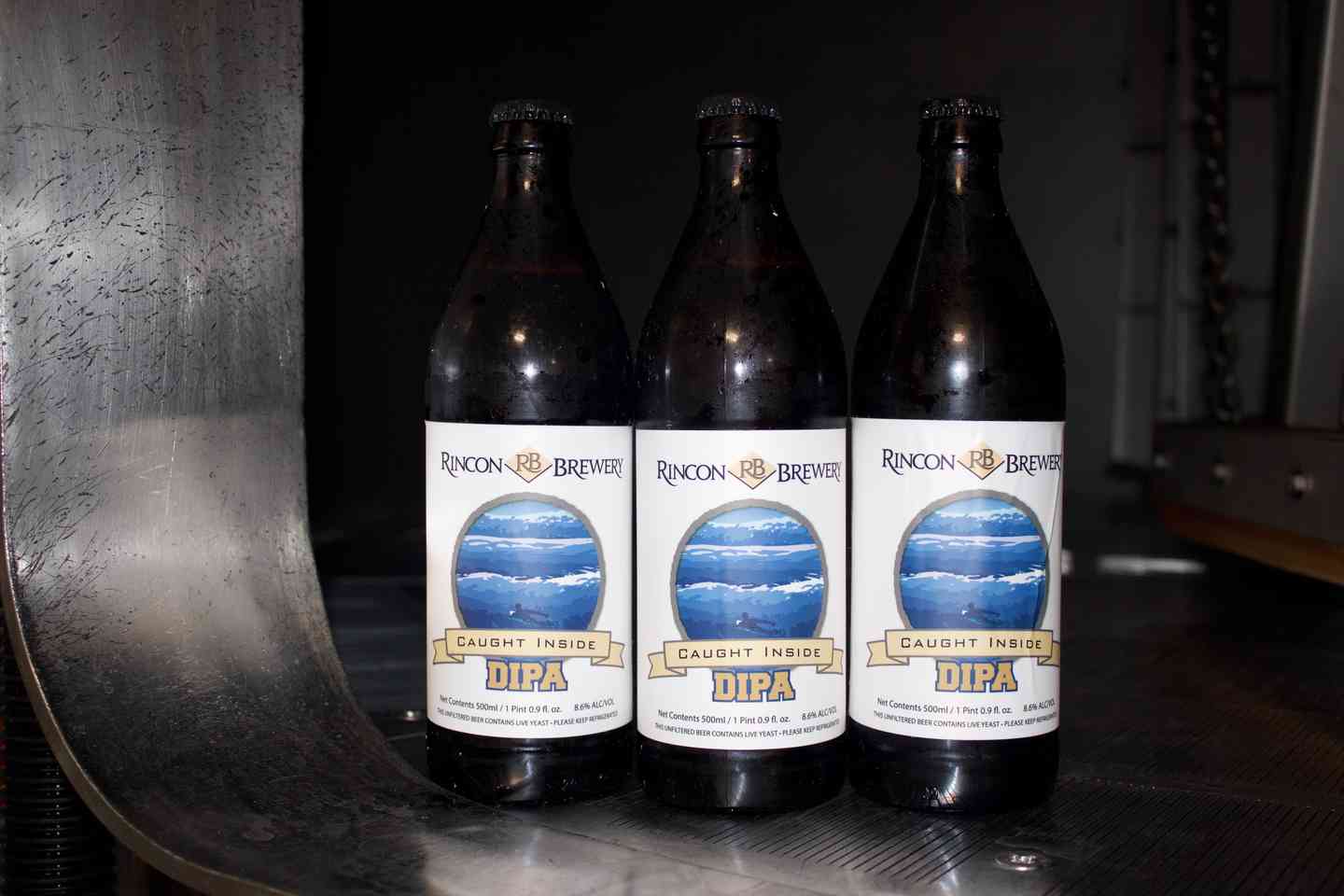 Caught Inside DIPA Bottle