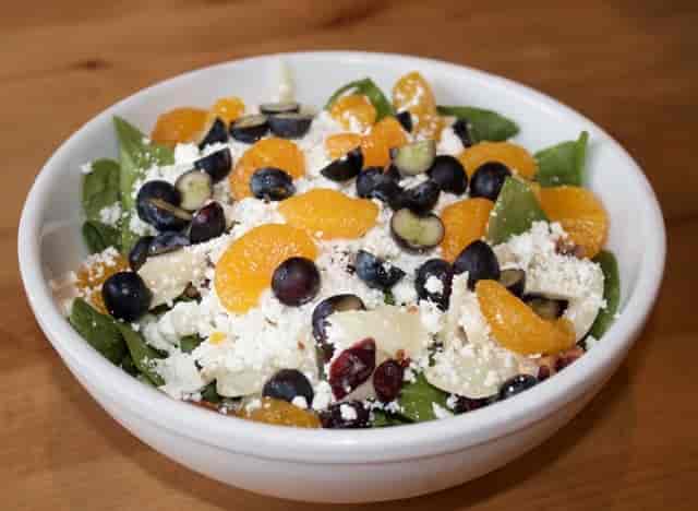 Organic Spinach and Goat Cheese