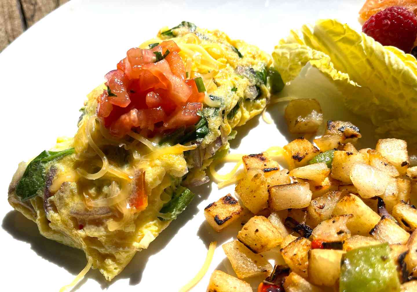 Vegetable Omelette