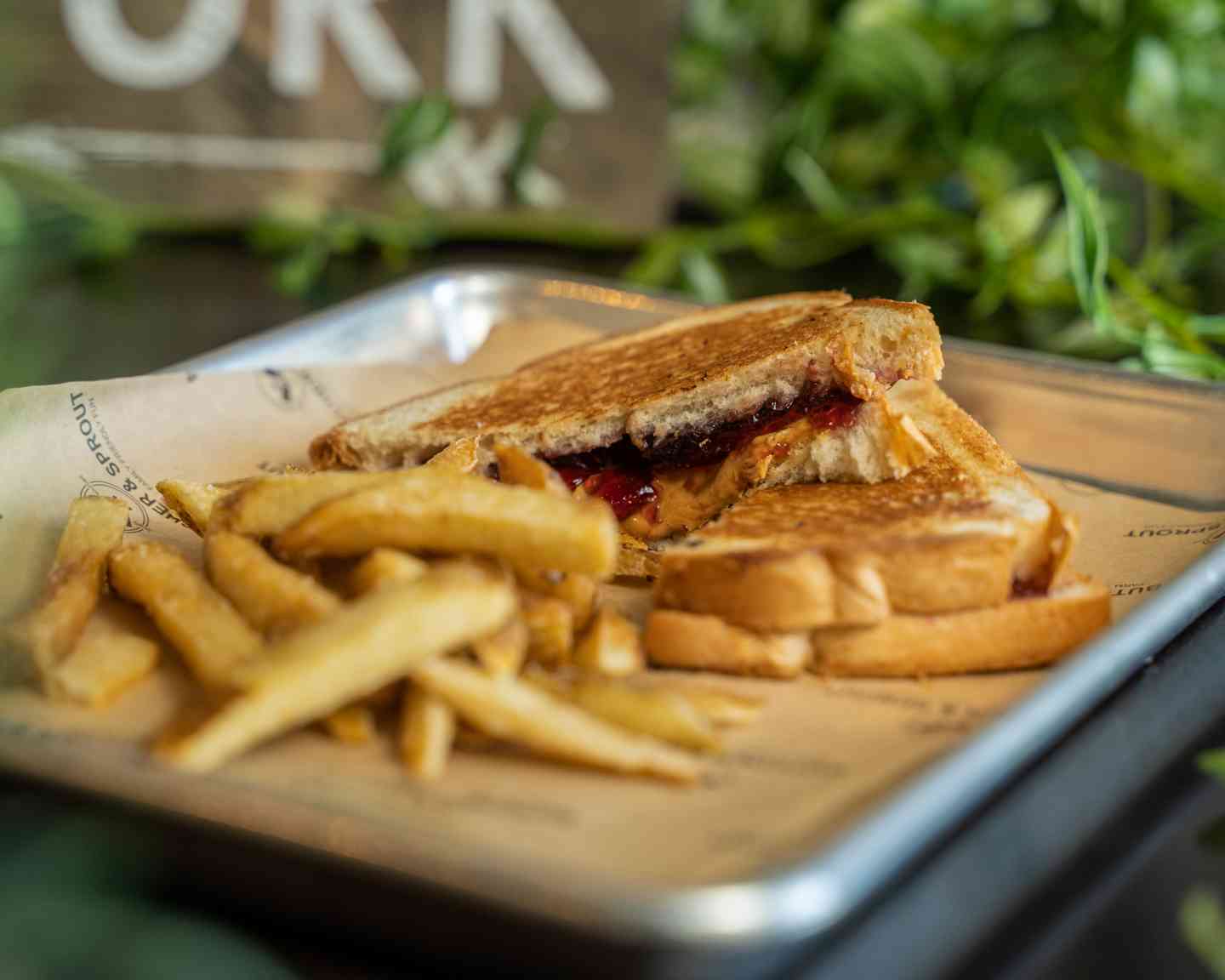 Grilled PBJ
