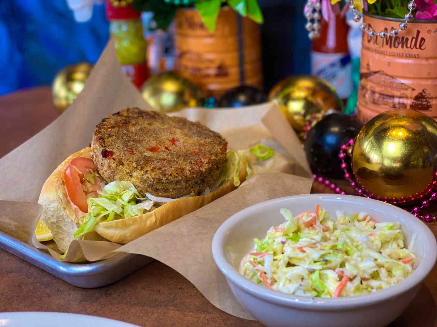 Crabcake Po' Boy