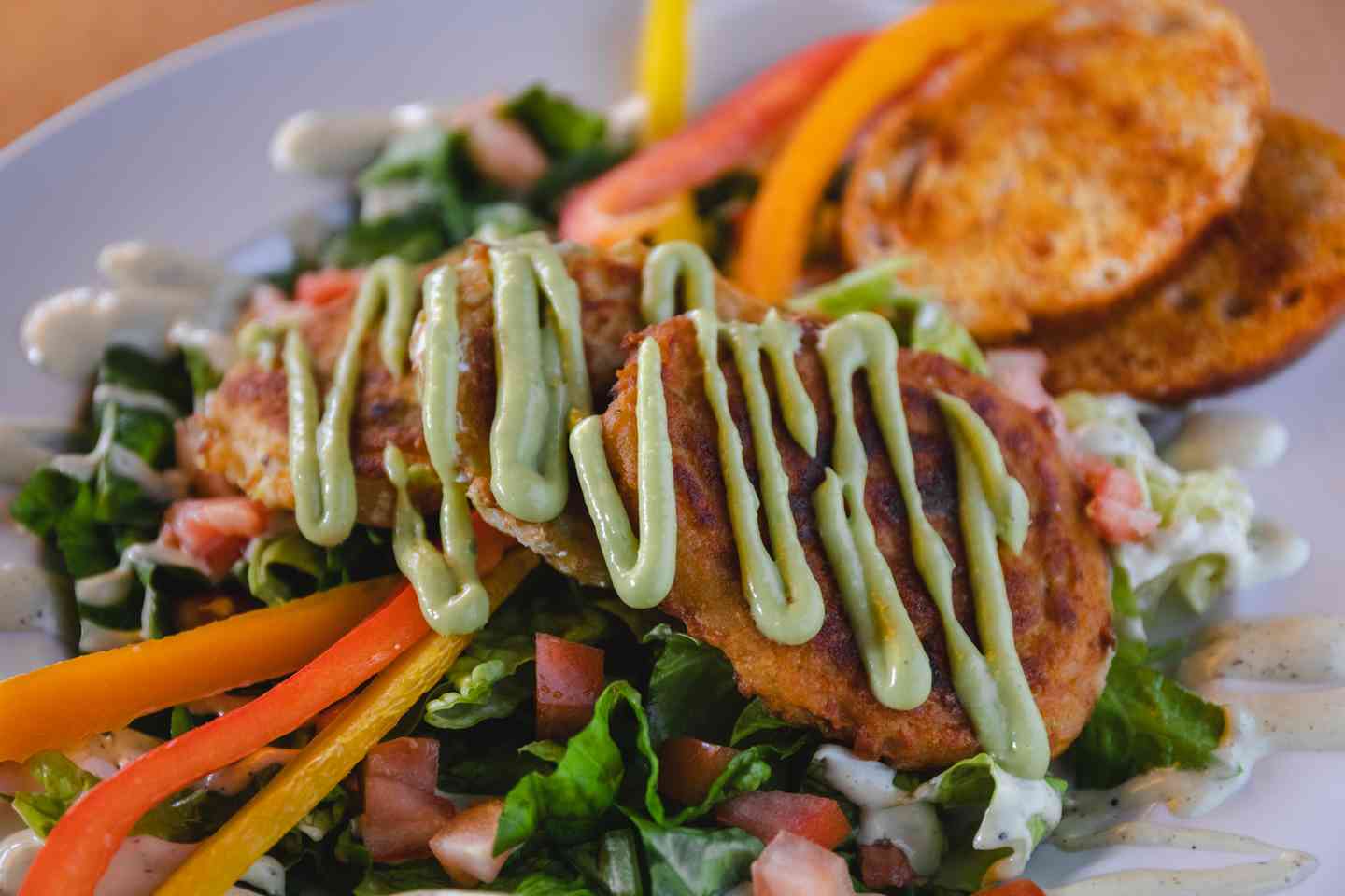 Tamale Cakes Salad