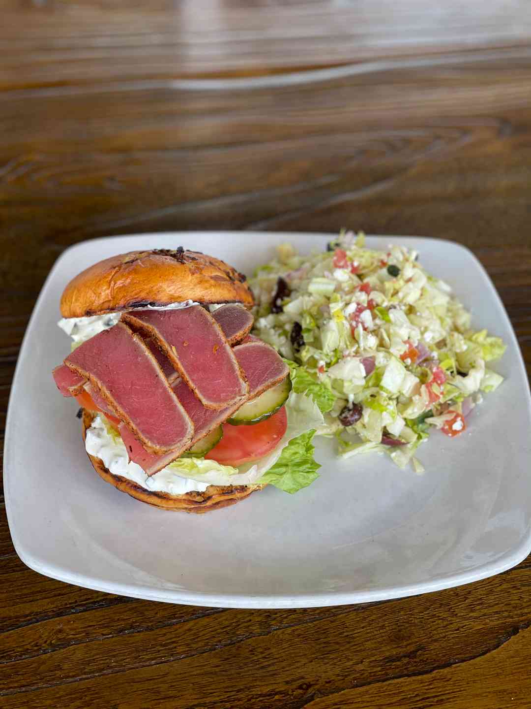 BLACKENED AHI SANDWICH