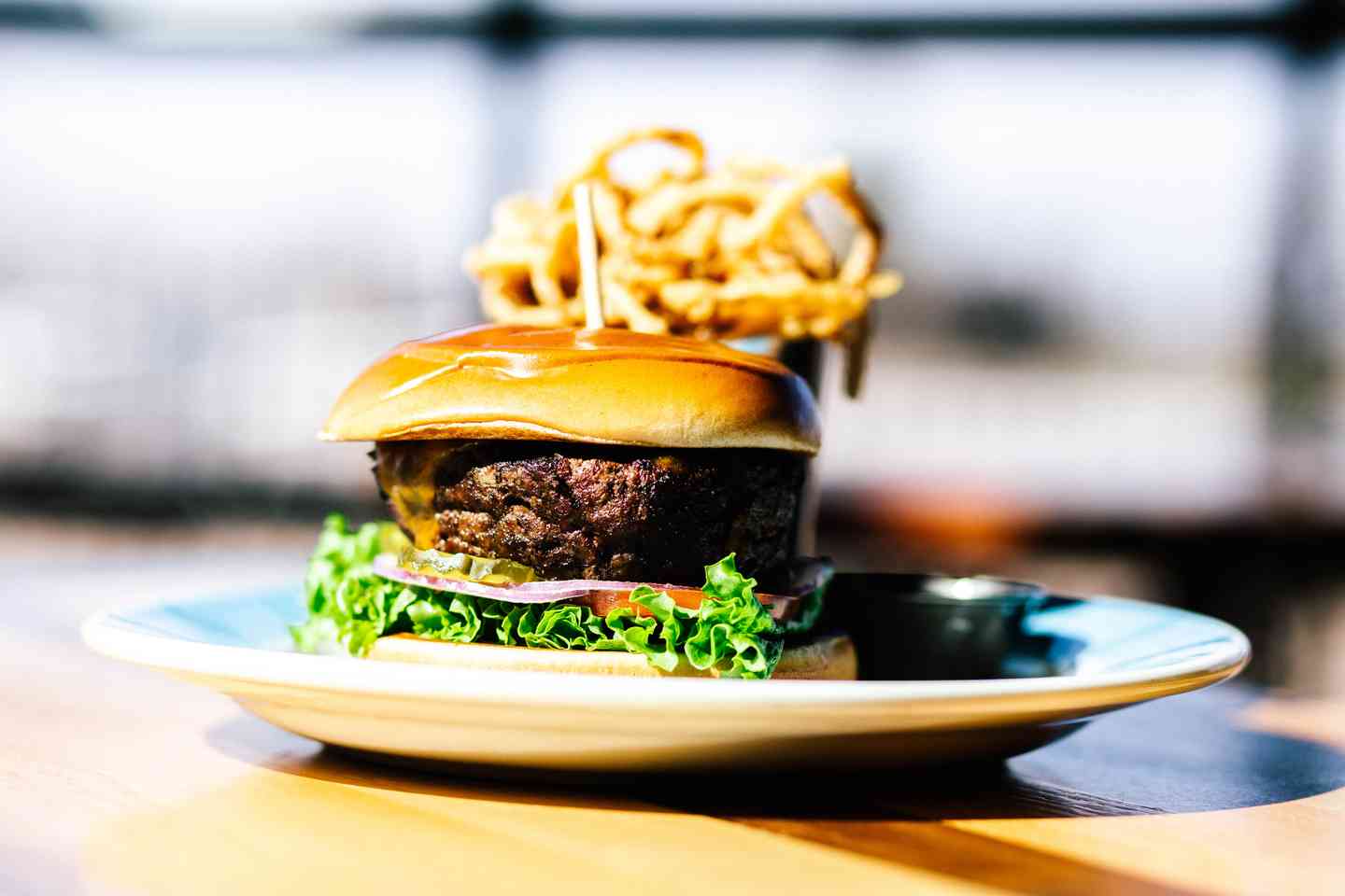 Bi-Plane Cheeseburger*