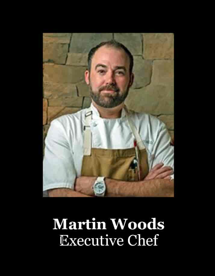 chef martin woods