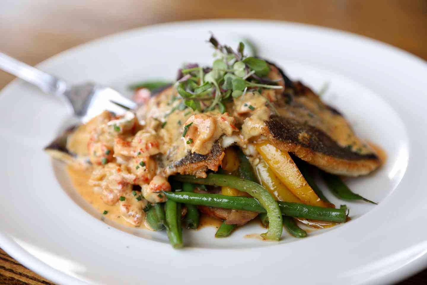 Pan Crisped Trout