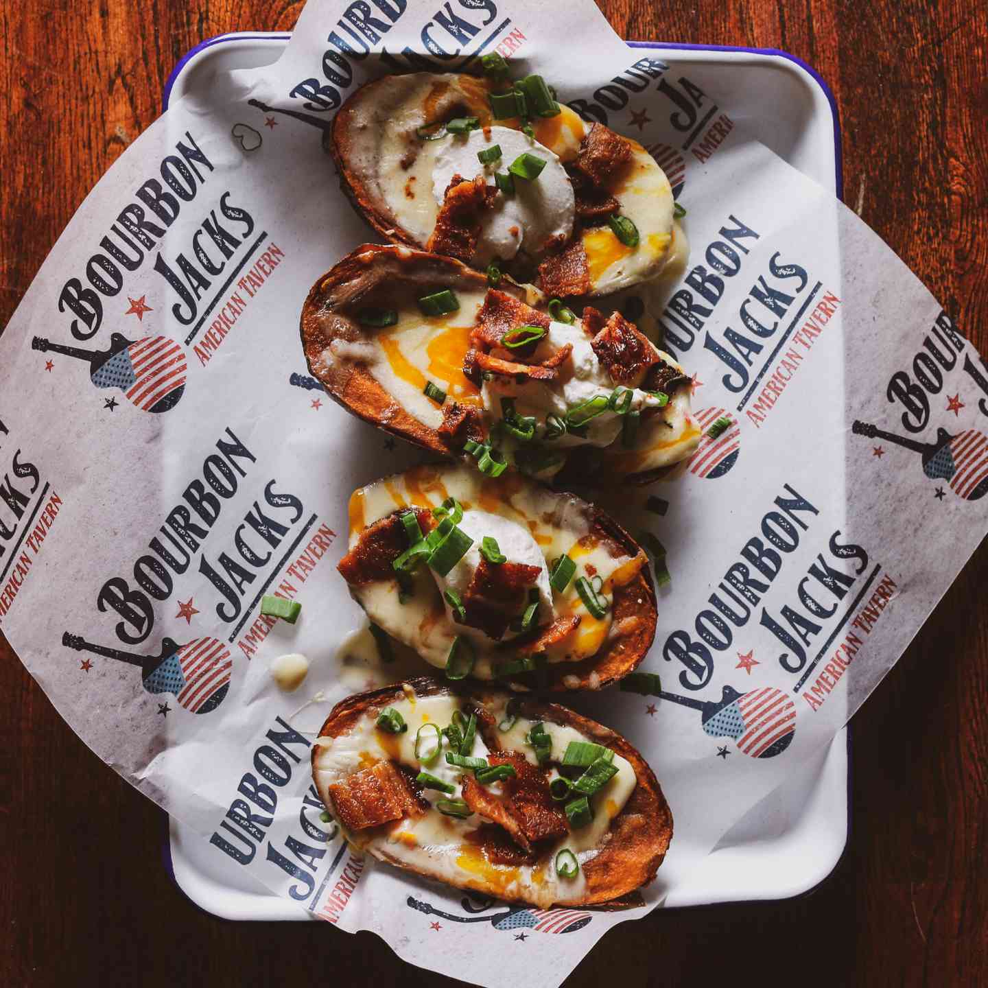 Smoked Baked Bacon Potato Skin