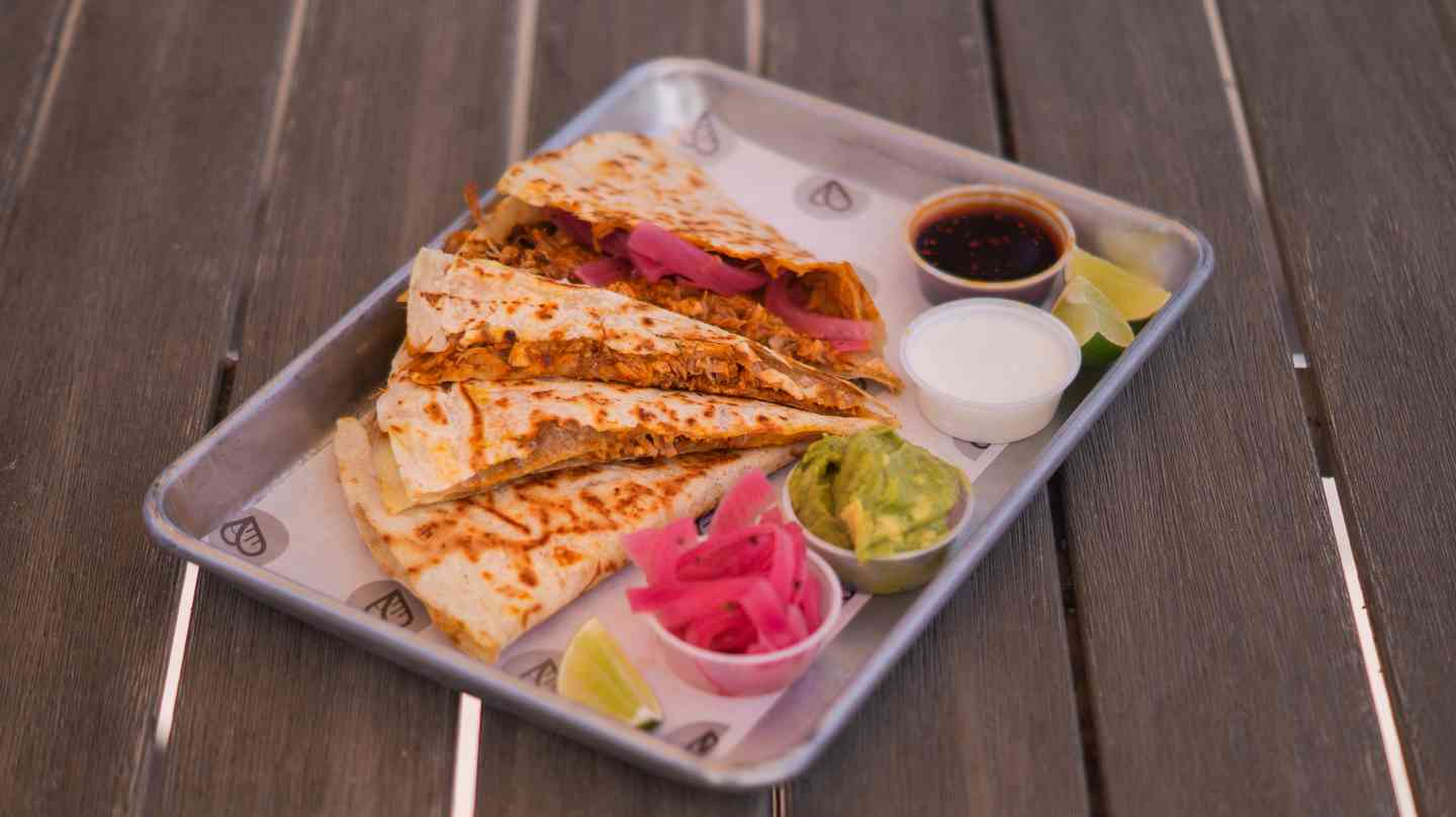 Cochinita Pibil American Quesadilla