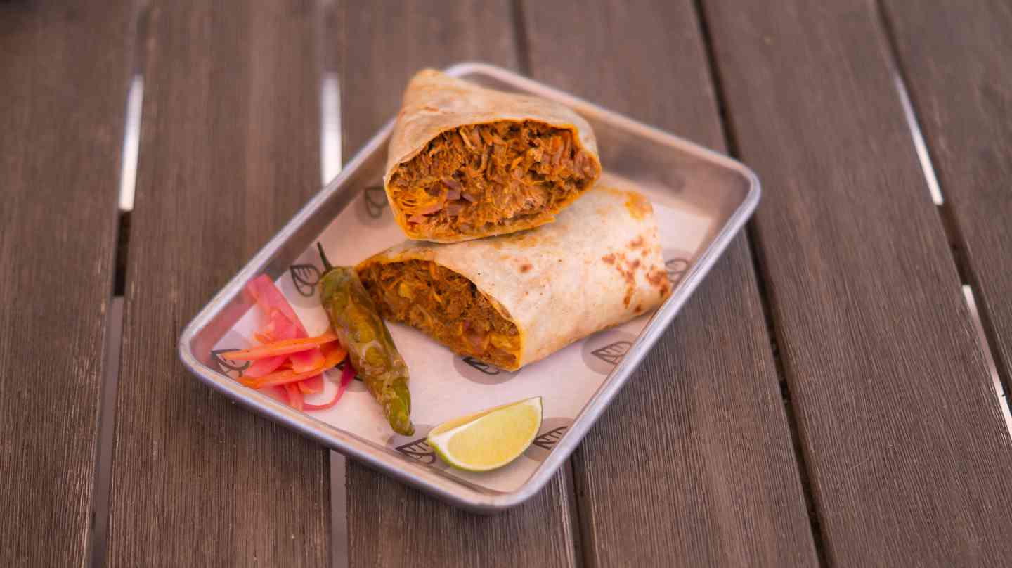 Cochinita Pibil Burrito