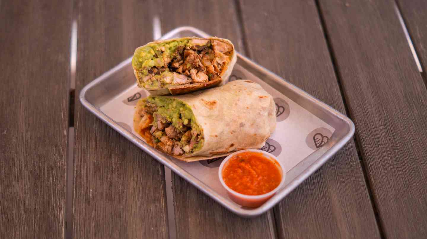 Pollo Asado Burrito