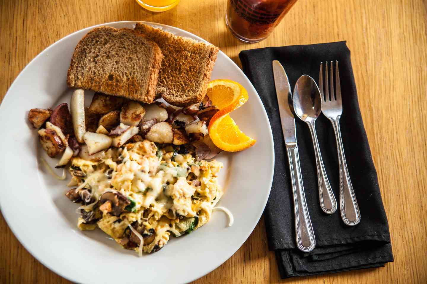 salmon and eggs
