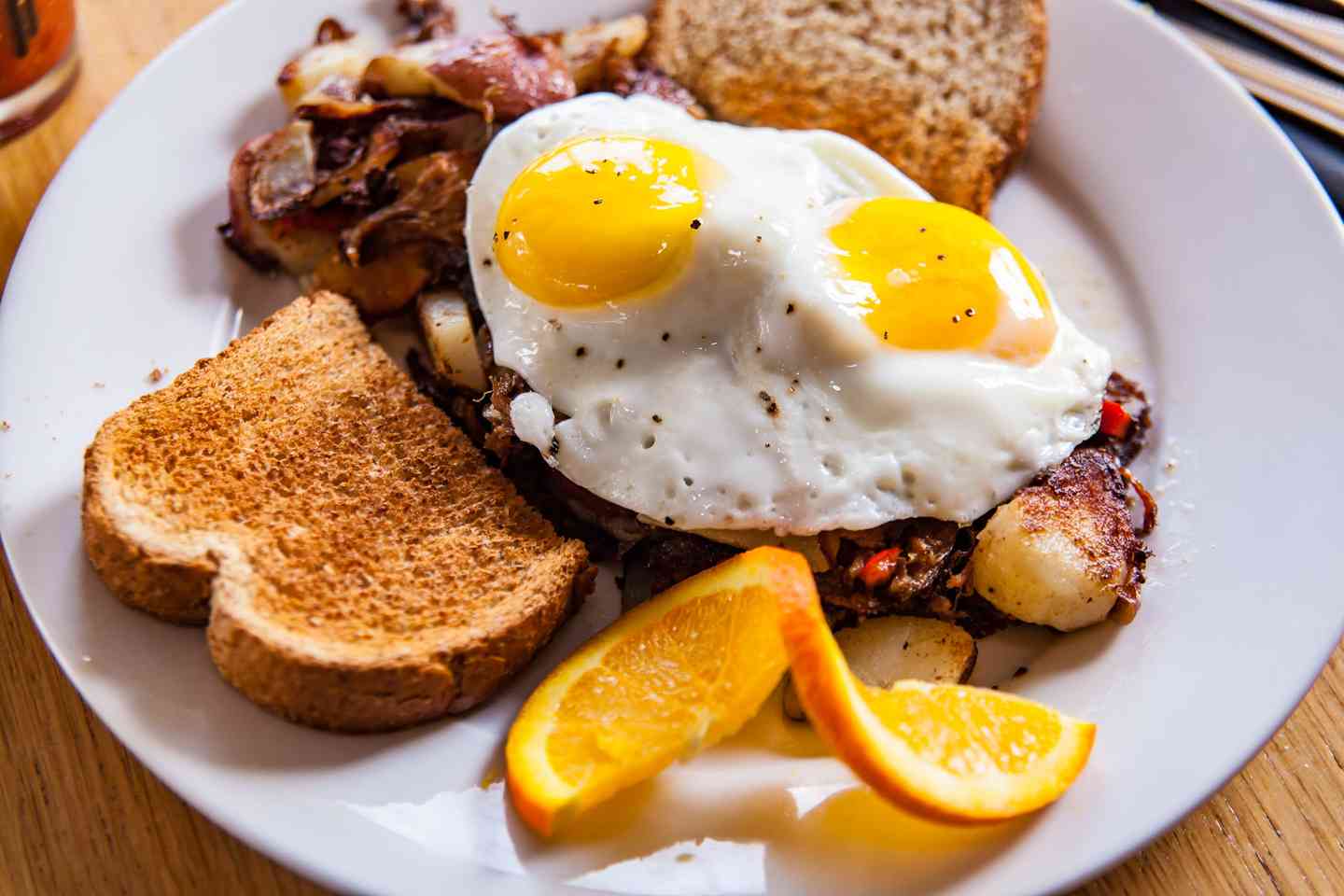 Pot Roast Hash and Eggs