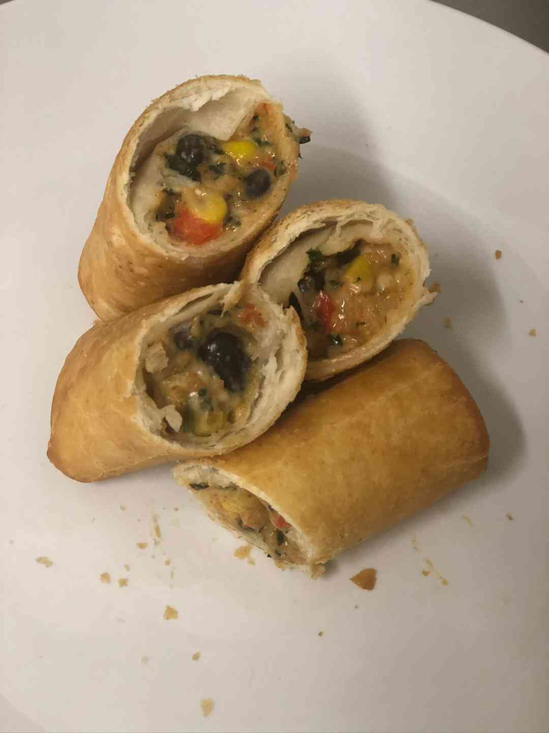 Sante Fe Chicken Egg Roll Basket