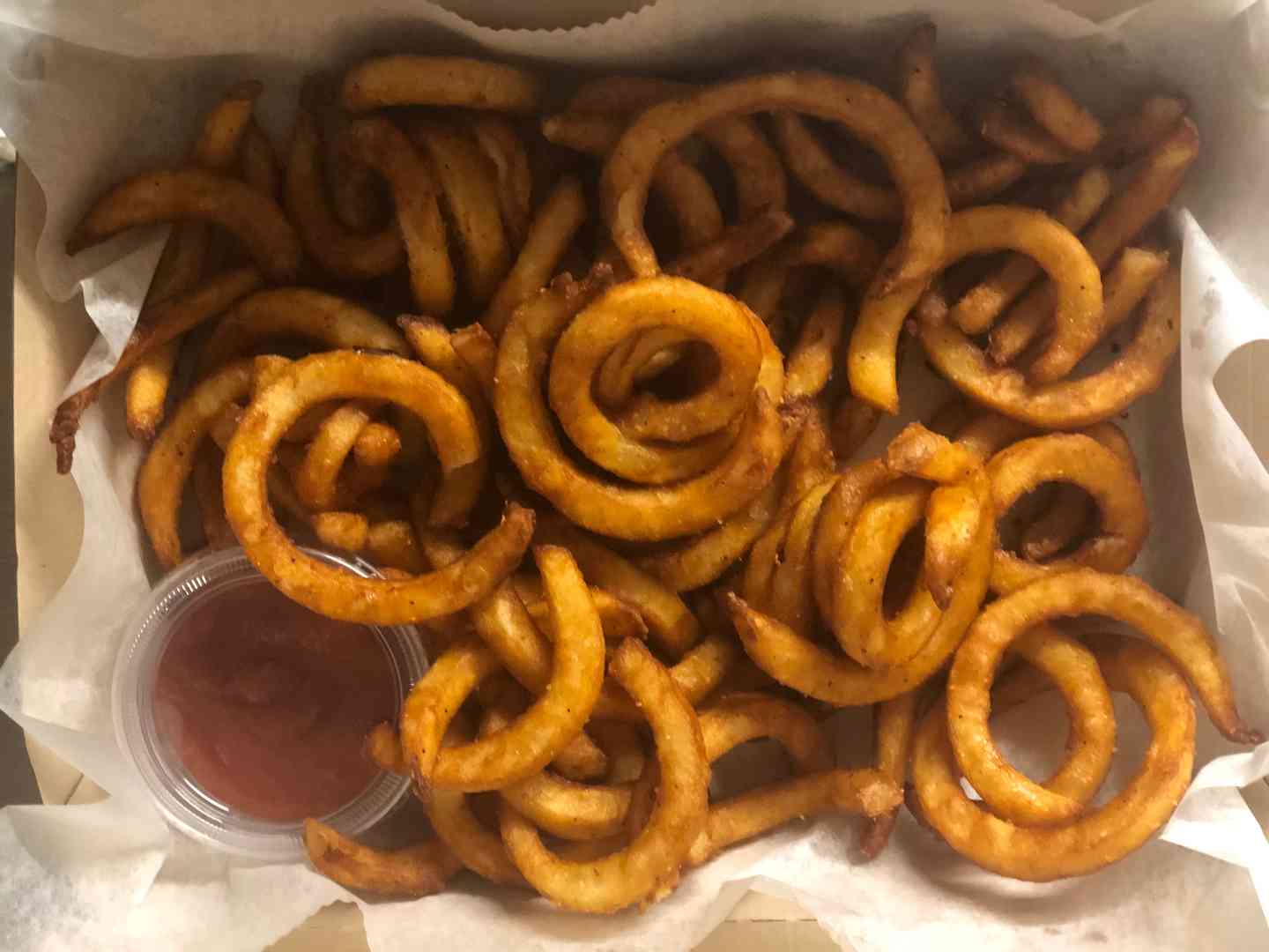 Basket of Curly Fries