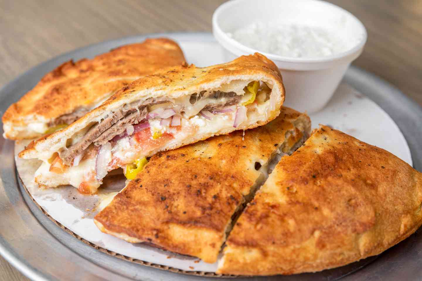 Large Greek Stromboli
