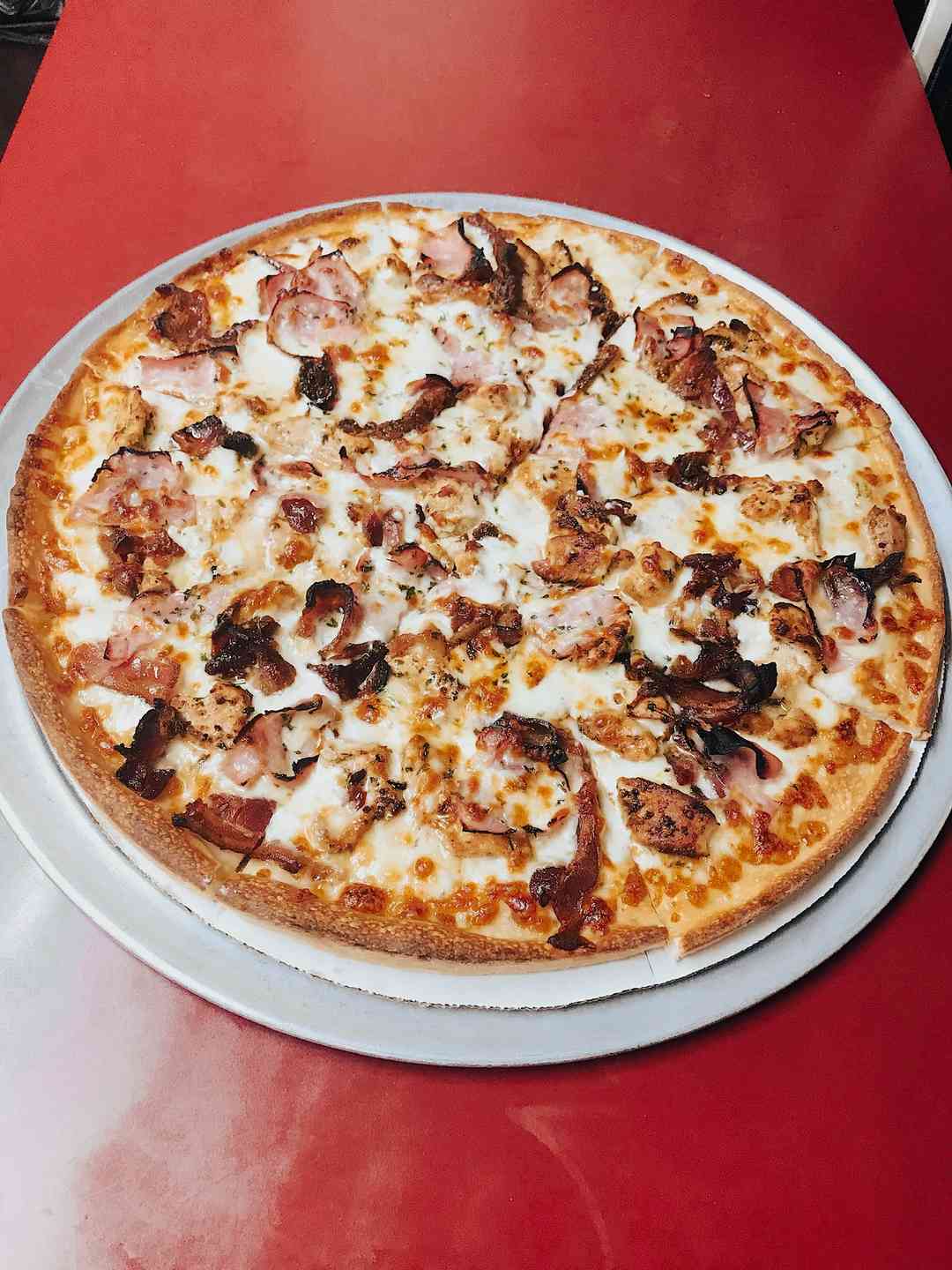 Chicken Cordon Bleu Pizza Large