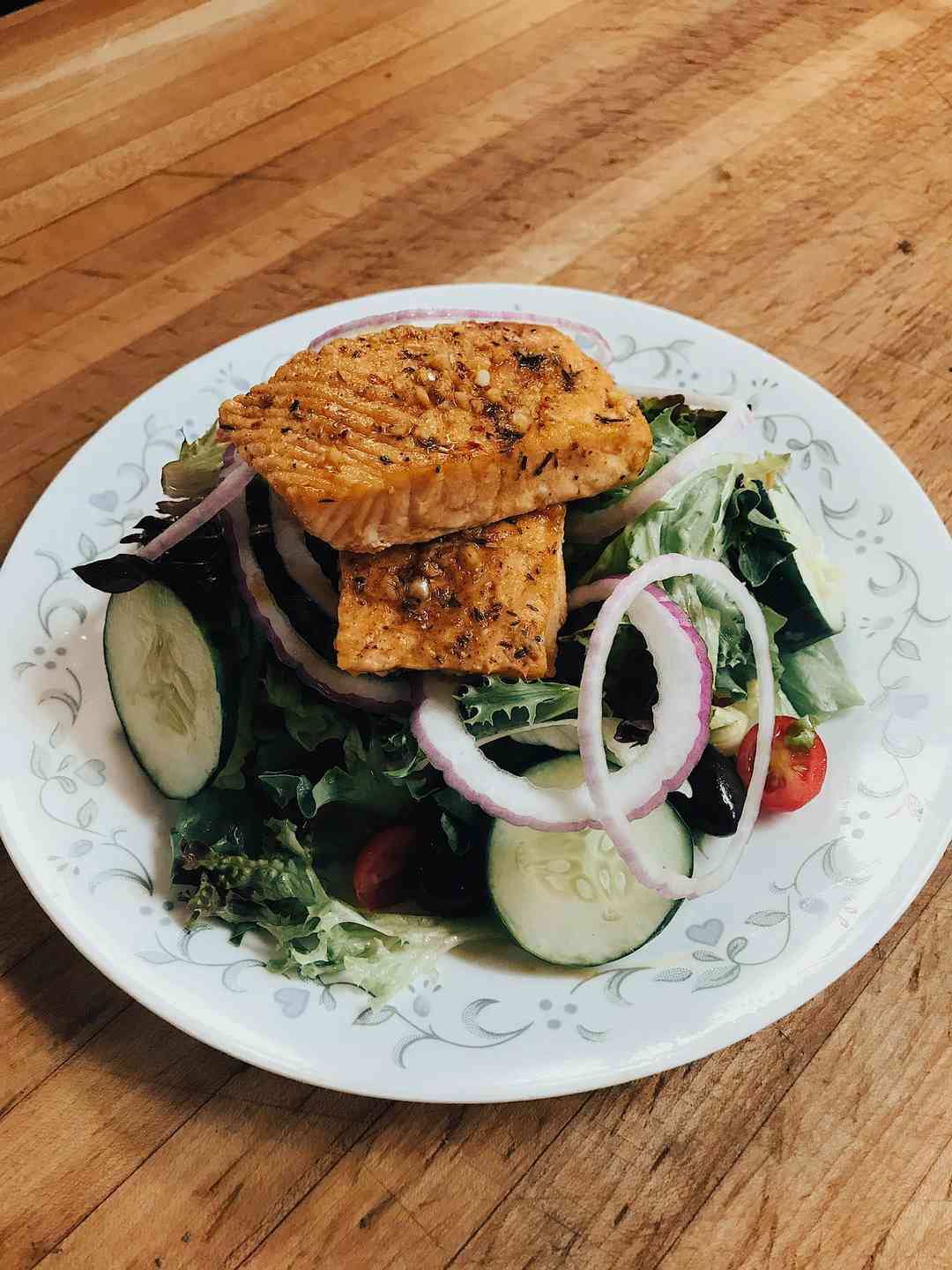 Jerk Salmon Salad Small