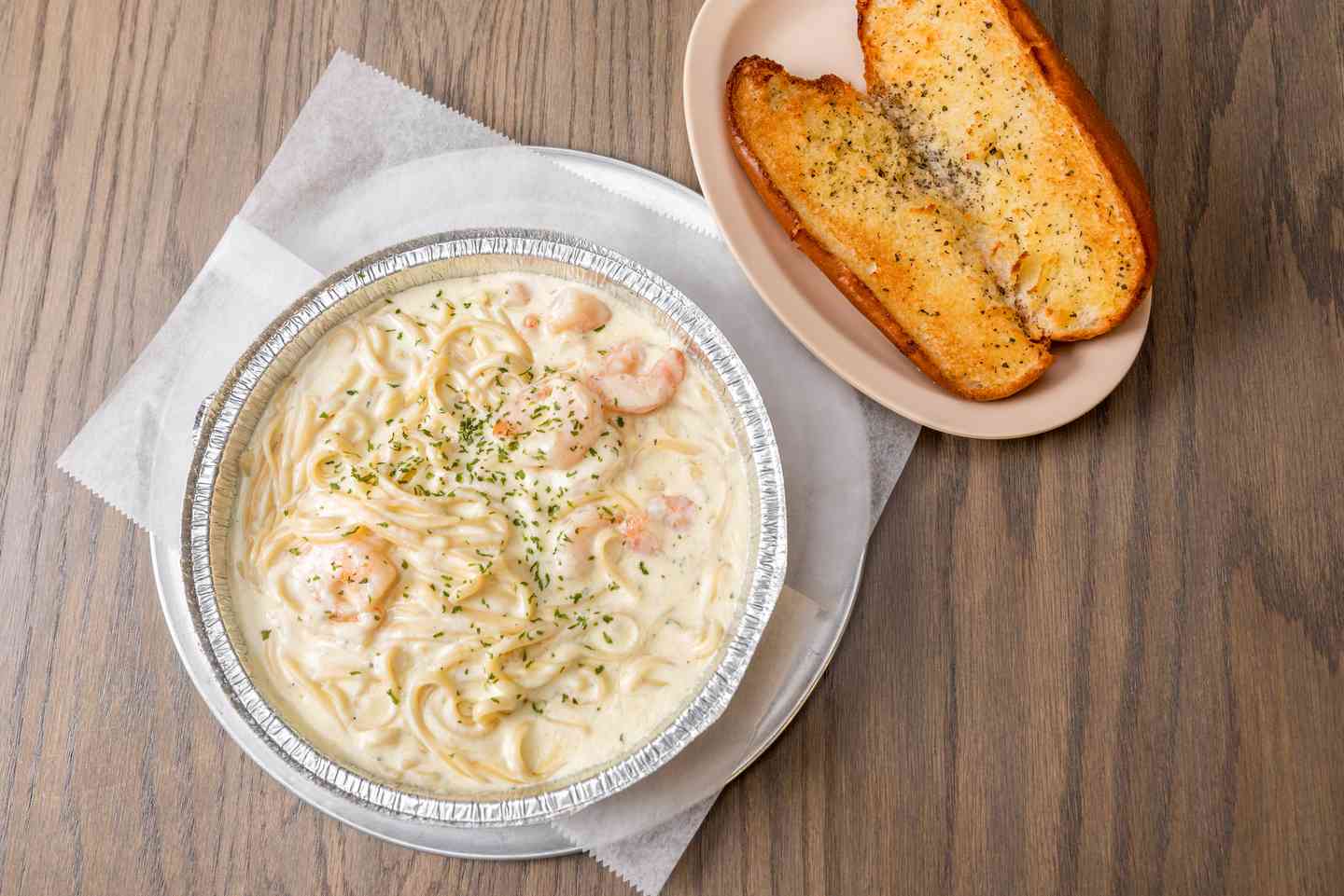 Shrimp Alfredo