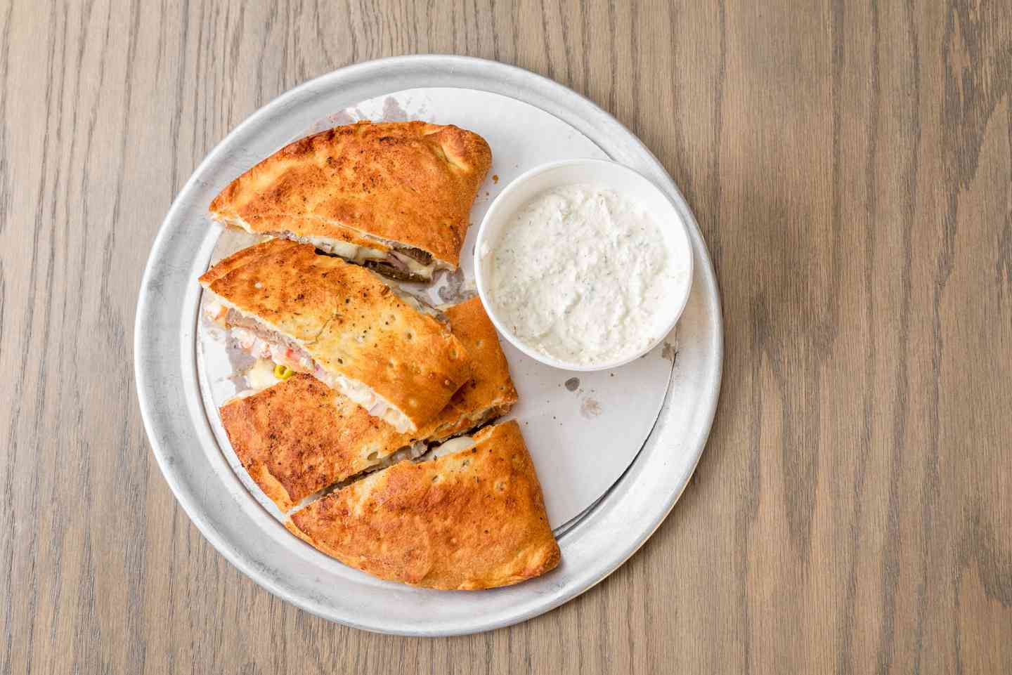 Small Greek Stromboli