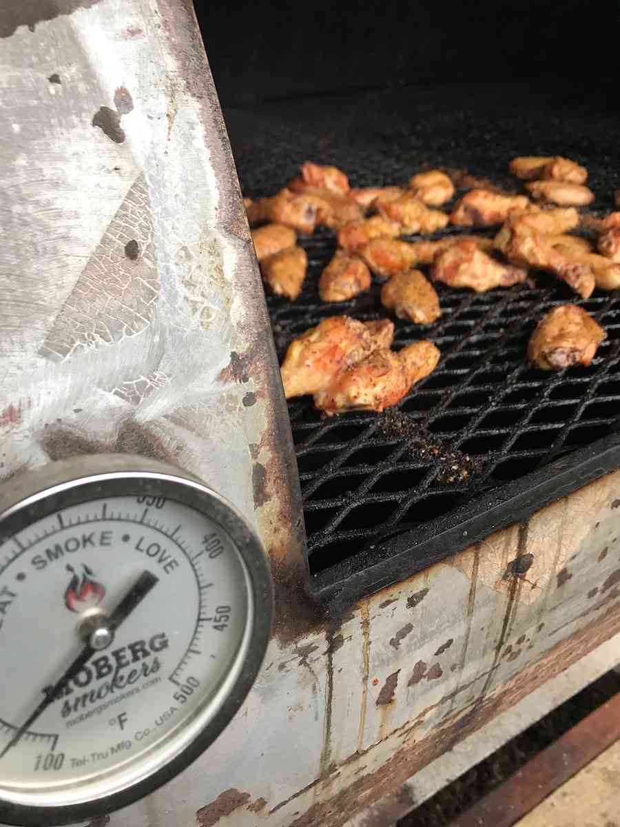 chicken in pit
