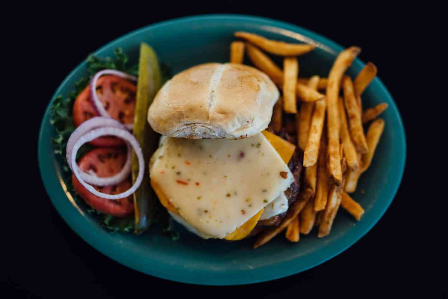 El Rio Trio Cheeseburger